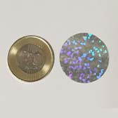 Holografikus tallér flitter - HOLO SILVER